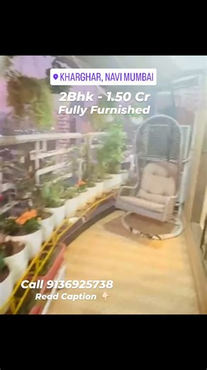 Salunke Construction & Properties on Instagram: "Fully Furnished 2 Bhk with Wold Class Amenities 📍Sector 35, Kharghar, Navi Mumbai Project Highlights- G+30 Storey Tower 1 Level Car Parking Amenities Podium 2nd Level 8 Years Old Tower Covered Car Parking Unit Floor Mid Level Connectivity - Amandoot Metro Station 5 Mins Iskon Temple 8 Mins Kharghar- Turbhe Tunnel Project 5 Mins Upcoming Kharghar BKC 2 Mins Mumbai - Pune Expressway 15 Mins Navi Mumbai Airport 25 Mins Call for Visit +91 9136925738