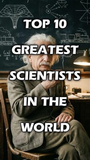 Top 10 Greatest Scientists in the World 🌍 | Genius Minds That Changed History