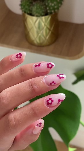 Colorful Flower Nail Art Tutorial