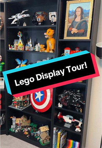 Lego Display Tour: Showcasing Our Organized Collection