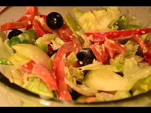 How to prepare a Healthy Vegetable Salad for all in 10 min