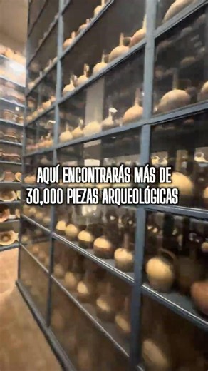 🇵🇪 ¿Conocías los Depósitos Visitables del Museo Larco?