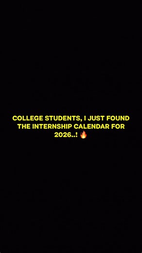 Tishant Agrawal on Instagram: "YOUR FRIENDS: still confused about internships… YOU: using the 2026 Internship Calendar like a pro 📅🚀 I found the complete internship calendar for 2026 — deadlines, stipends, roles, everything in one place 🔥 Just follow and comment “CALENDAR” and I’ll DM you the full sheet 📩 #Internship2026 #CareerBoost #StudentsIndia #InternshipAlert #PlacementReady #PlutoStack"