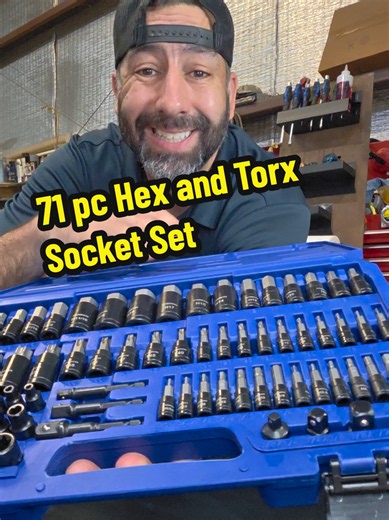 71-Piece Hex & Torx Socket Set — CASOMAN Master Kit