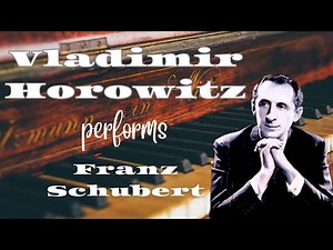 Legendary V. Horowitz Performs Schubert's "Impromptu", No. 3