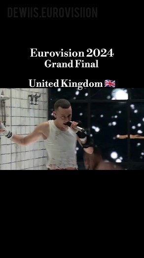 Olly Alexander Performs 'Dizzy' at Eurovision 2024 Grand Final