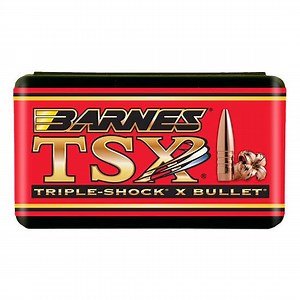 Barnes Bullets 30353 TSX  30 Caliber .308 180 GR TSX Boat Tail 50 Per Box