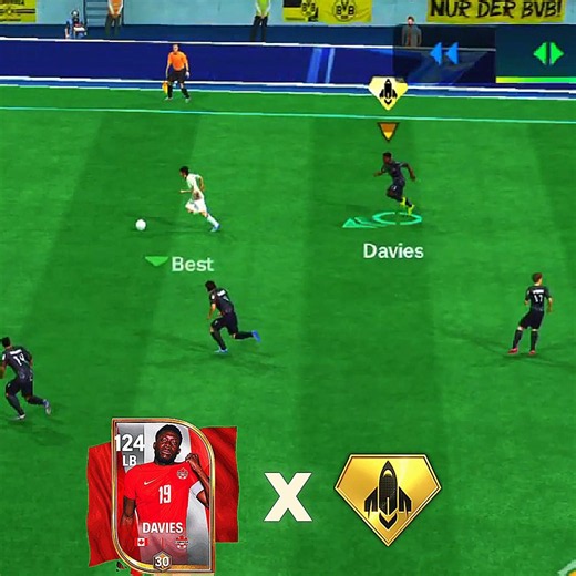 DAVIES x Accelerator Playstyle 🚀 #fcmobile