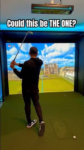 Could This Be The BEST Overhead Golf Sim Launch Monitor Out!? #apogee #e6apex #golf #golfsimulator