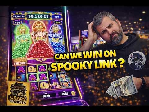 👻 Spooky Link Slot Machine Gameplay!