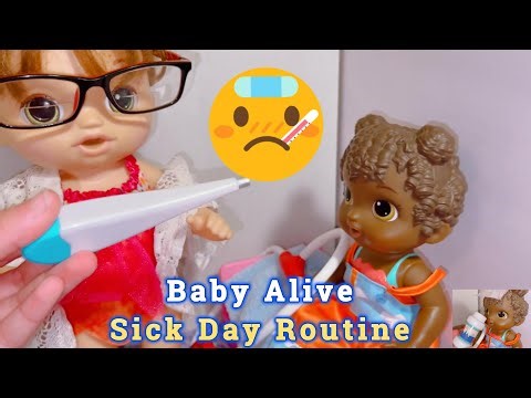 Baby Alive Sick Day 🤒👶🏻😢