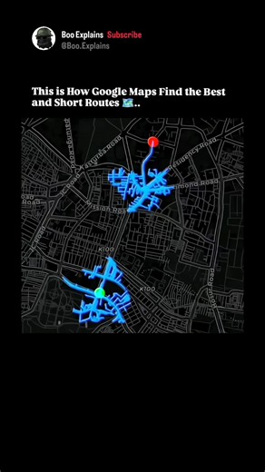 This is how Maps Find the best routes