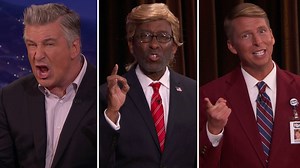 #CONAN Highlight: CONAN staffers challenge Alec Baldwin to a Trump Off. | Team Coco