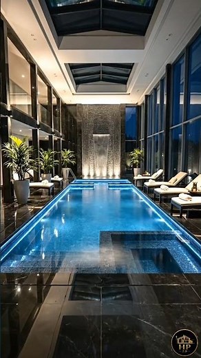 Amazing Indoor Pool Design!