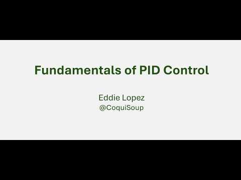 Fundamentals of PID Control