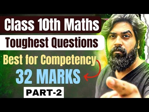 Competency Based Questions Maths Class 10 : Toughest Questions Revealed😱| By Gagan Makkar Sir