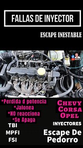 282K views · 5.5K reactions | ESCAPE DE MI CARRO INESTABLE/PEDORREA #MOTOR #chevy #opel #corsa #taller #escape #inestable #gasolina #inyector #viral #motorvibra | Vincent 92 | Facebook
