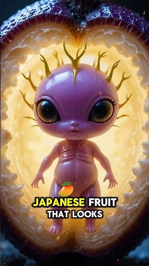 "This Rare Japanese Fruit Looks ALIVE… 😳🍆 (Akebi Explained)"#Akebi #Japan #WeirdFood