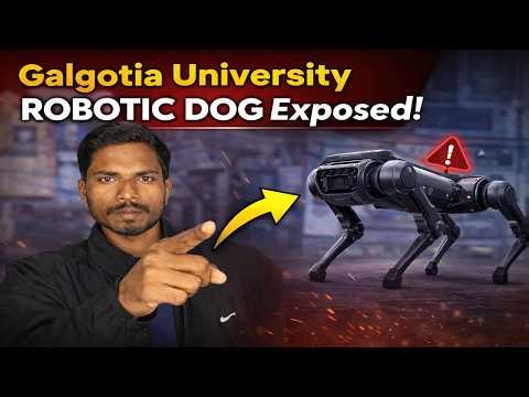 Galgotia University Robotic Dog: Full Truth Exposed!
