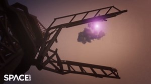 Animation of SpaceX 'chopsticks' to catch Starship's Super Heavy booster