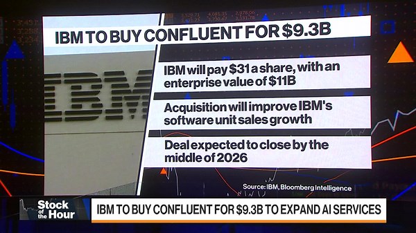 IBM To Buy Confluent For $9.3B To Expand AI Services