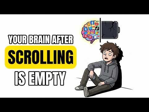 Why You Feel Empty After Hours of Scrolling (Your Brain is Being Drained)