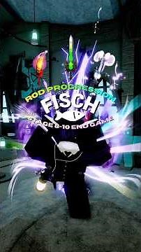 BEST ROD PROGRESSION GUIDE ON FISCH END 🔥 #fisch #roblox #robloxshorts #robloxfisch #fischer
