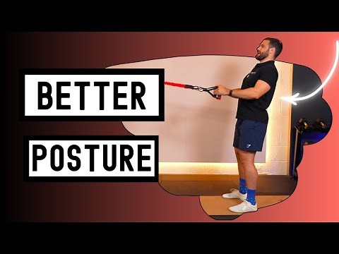 Standing Row Using A Band For Better Posture