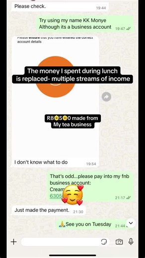 Why is it important to have multiple streas of income? Opportunities to Scale When one streamdoes well,you can use that profit to invest in another. Over time, your money starts multiplying instead of just maintaining payment. I make daily pay and it feels good. #MultipleStreamsOflncome #MakeMoneyWell LosingWeight #FlatStomachTea #TeaPrenuer