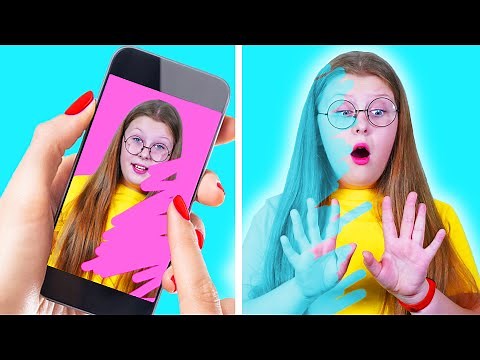 If I am Invisible at School || Funny Situations and Cute Moments
