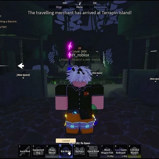 TUTORIAL LUCID ROD #fisch #roblox #rod