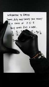 GCSE Mathematics: Introduction to Ratios