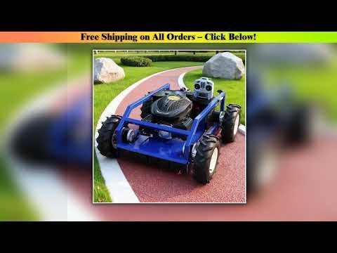 Customized Zero Turn Garden Track Wheel Crawler Remote Control Farm Lawn Robot Mower Must Have