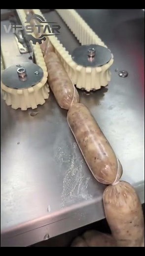 Automatic Sausage Tie Linker#sausage #foodmachine #linker