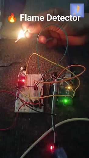 🔥 flame Detector #arduinoproject