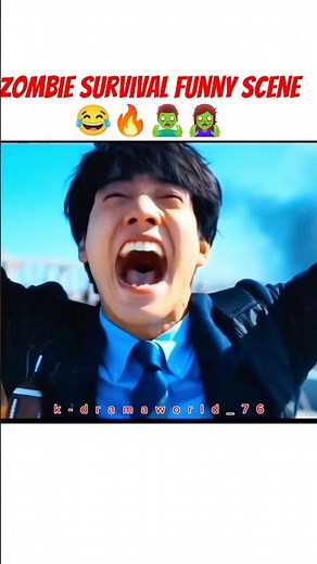 ZOMBIE SURVIVAL FUNNY SCENE🔴😂🧟‍♀️ KOREAN DRAMA||🧟‍♀️😂||SHORTS||ZOMBIE|FUNNY||#shorts #zombie #viral.