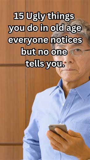 15 Ugly Habits in Old Age That Make People Uncomfortable — But No One Tells You! As we grow older, some habits slowly develop without us realizing it — and while they may feel harmless, they can quietly make others uncomfortable, even when no one dares to say a word. After 60, small behaviors can have a big impact on how we’re perceived, treated, and included. Psychologists and aging experts agree: self-awareness in later life is one of the most important keys to aging with dignity, connection,
