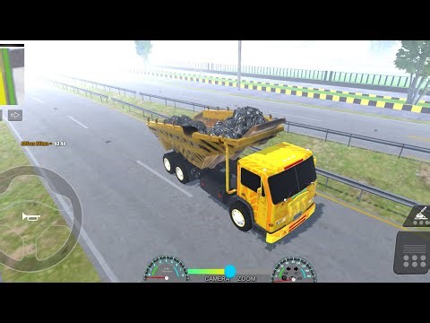 Extreme Stone Transport! Heavy Cargo Truck Struggles 😱 | Truck Simulator 3D Gameplay