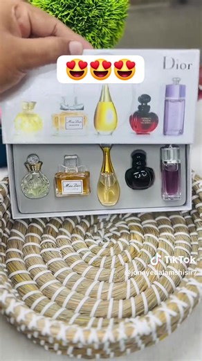 ✨ Dior Mini Perfume Gift Set ✨ একসাথে ৫টি অসাধারণ Dior পারফিউম ...