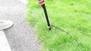 Laplusbelle 22.5 in. H Low Voltage Powder-Coated Black Aluminum 24-Watt Equivalent LED Weather Resistant Path Light (10-Pack) HLA2514-JES-10L