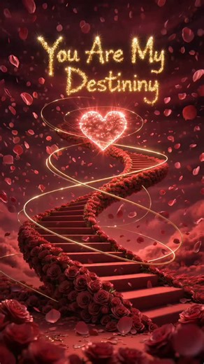 You are my Destiny ❤️ Let this love be in your life every day – not just on special occasions. 🌹✨ 📸 AI Image by | @greeting_cards_with_love | #greetingcardswithlovebyanna #greetingcards #withlove #valentinesday #love | Greeting Cards With Love