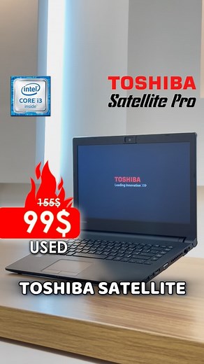 10K views · 185 reactions | HOT OFFER | THIN & LIGHT WEIGHT TOSHIBA SATELLITE PRO A40-C LAPTOP OFFER ✔ i3 6TH GEN + 14” SCREEN ✔ USED VERY CLEAN 螺PRICE 99$ 螺 CORE i3-6100U CPU 8GB RAM 500GB HDD 14” SCREEN SLIM BUSINESS DESIGN WINDOWS + MS OFFICE ACTIVATED 朗FREE FAST SAFE DELIVERY 螺USDT CURRENCY ACCEPTED ORDER YOURS NOW 71330103 https://wa.me/96171330103 https://laptopsking.com/collections/products | Laptops King | Facebook
