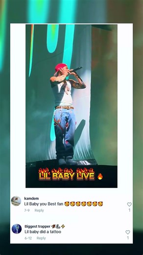 LIL BABY LIVE 🔥 #hiphop #concert #short #lilbaby