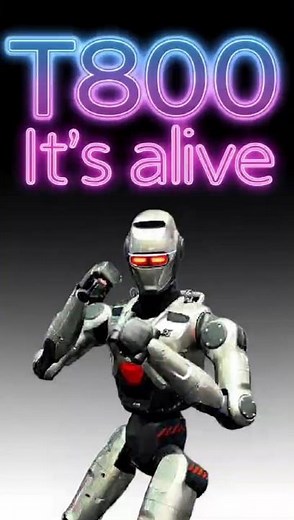 T800 Alive #trending #terminator #airobot #humanoidrobot #robot