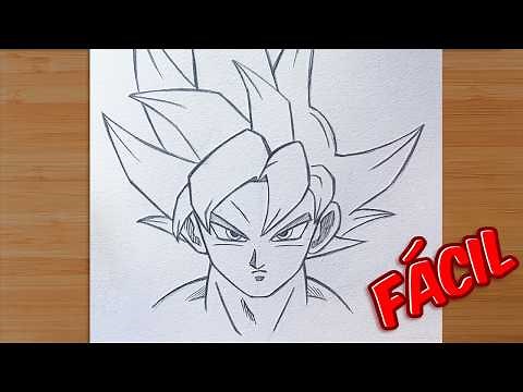 How to Draw Goku Ultra Instinct Mastered Step by Step with Pencil ✏️✨