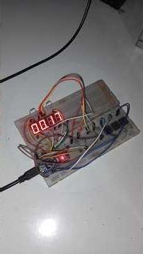 ⏱️ I Built a Stopwatch Using ONLY Arduino Nano + 4 Digit 7 Segment Display!