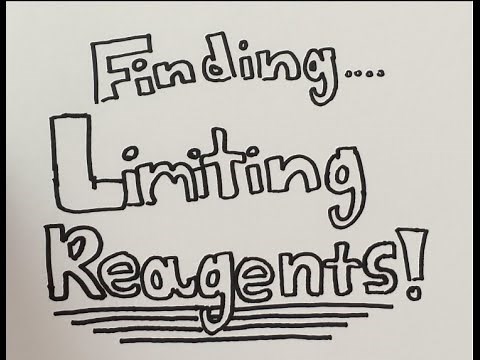 How To: Find Limiting Reagent (Easy steps w/practice problem)