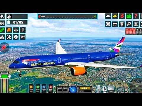 New Flight Airplane Pilot Simulator Game Plane Boeing Emergency Landing 2026 Android Gameplay