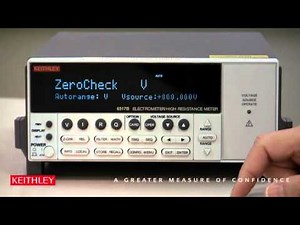 How to Setup the Model 6517B Electrometer for a Staircase Voltage Sweep