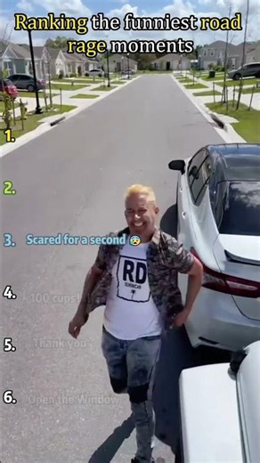 Ranking the funniest road rage moments #ranking #funny #foryou #roadrage #fyp #trend